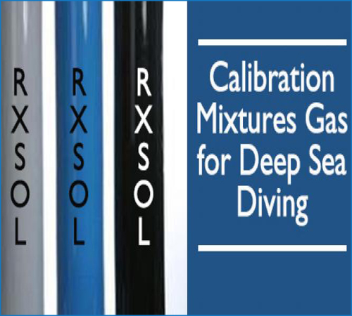 Calibration Mixtures Gas for Deep Sea Diving